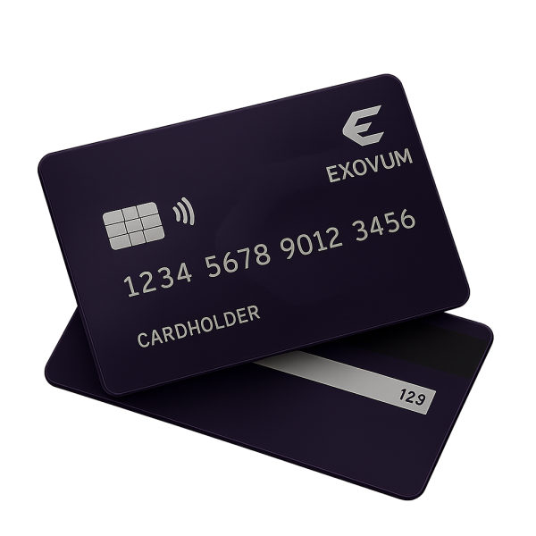 Exovum Touch and Pay card